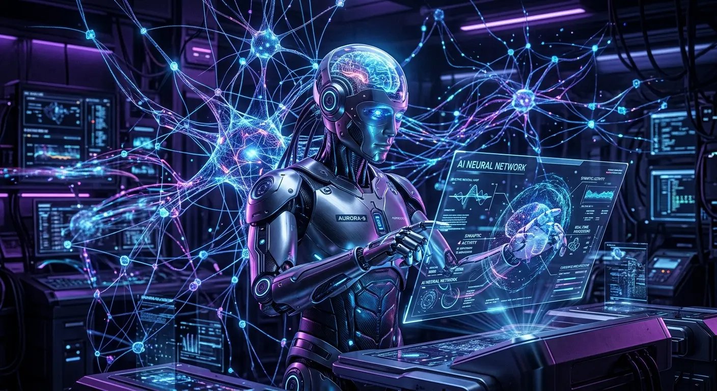 AI Neural Network Visualization